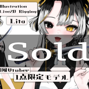 【Sold】和風×刀 【One-Only】Japanese-KatanaGirl