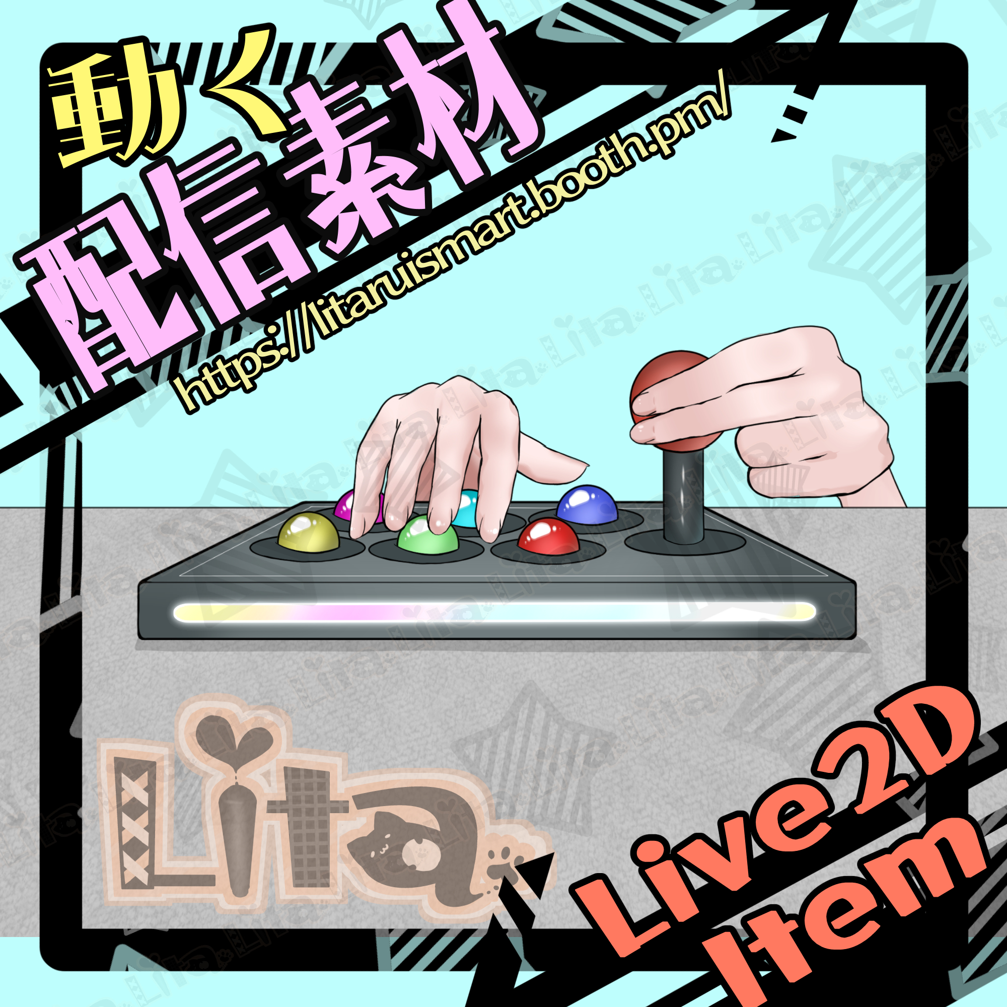 (026)アケコン・台パンできる!/Arcade Controller & Desk Slam!