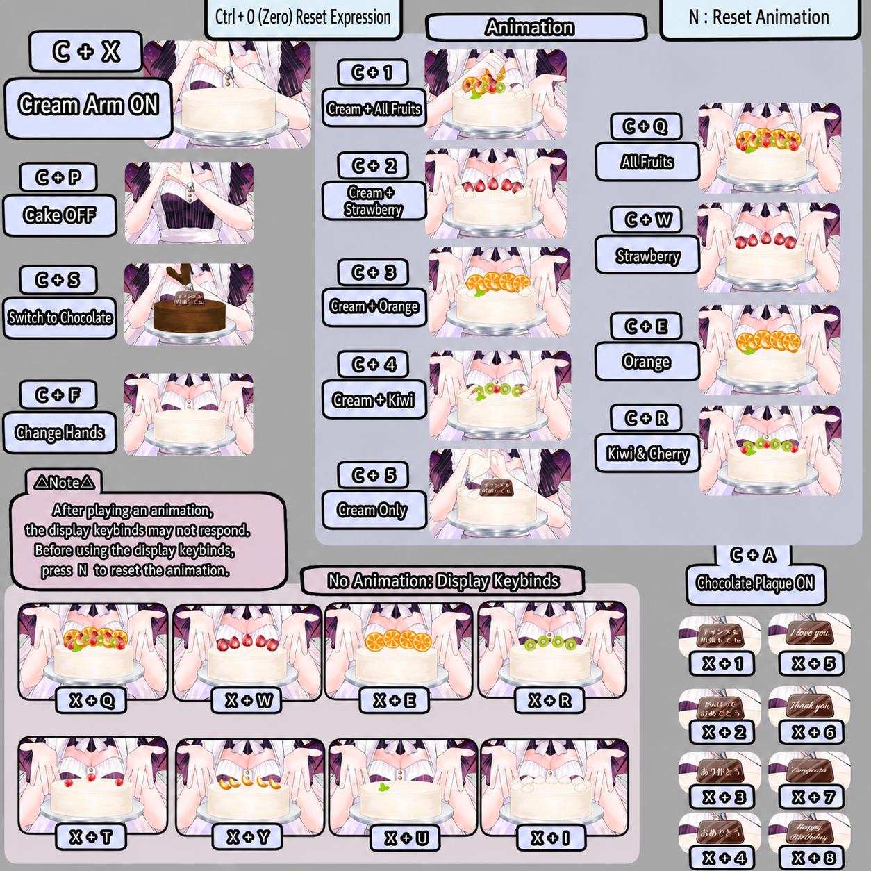 【限定モデル】小悪魔パティシエ 限定Live2Dモデル / Little Devil Patissier VTuber Model - 画像 (7)