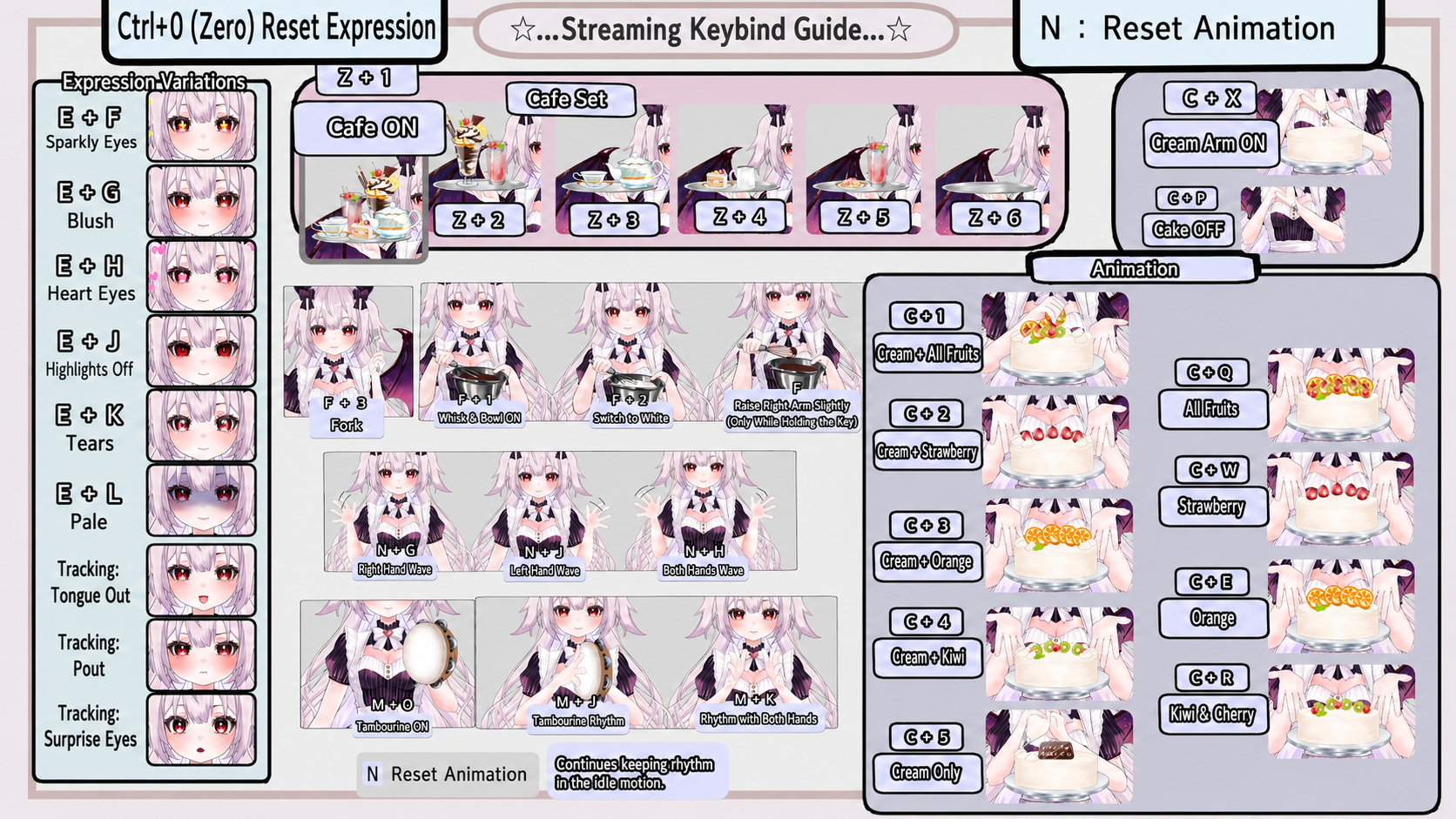 【限定モデル】小悪魔パティシエ 限定Live2Dモデル / Little Devil Patissier VTuber Model - 画像 (9)