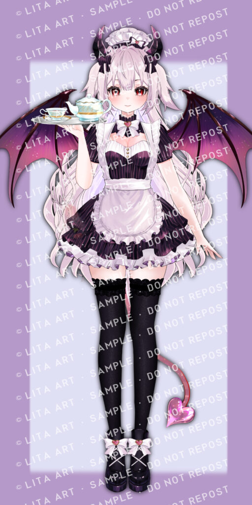 【限定モデル】小悪魔パティシエ 限定Live2Dモデル / Little Devil Patissier VTuber Model